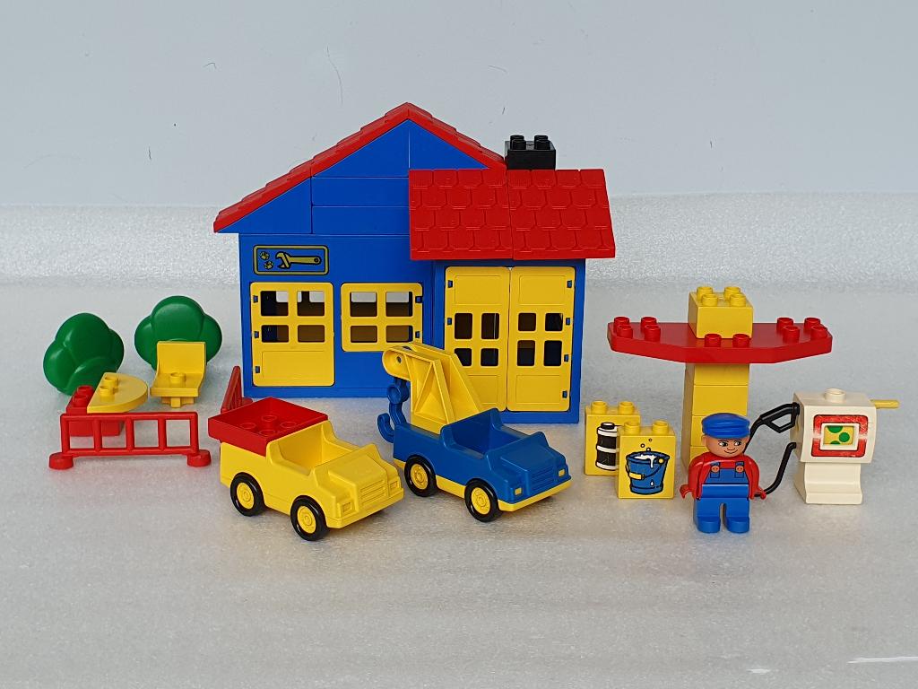 Lego Duplo 2657: Garage met Tankstation, Ophalen of Verzenden, Gebruikt, Duplo