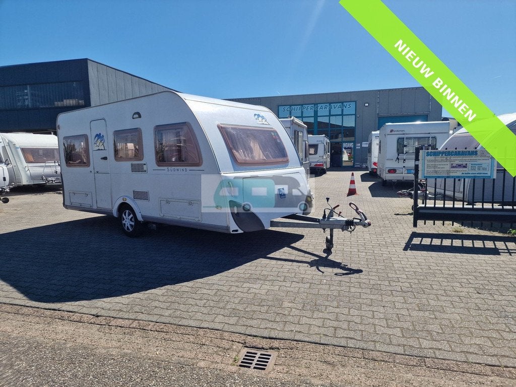 Knaus sudwind 450 TU 2004 Mover, voortent (bj 2004), Schokbreker, Bedrijf, 6 tot 7 meter, Knaus