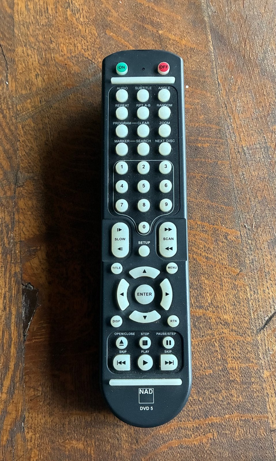 Afstandsbediening NAD DVD 5 - Origineel, Audio, Tv en Foto, Ophalen of Verzenden, Gebruikt, Origineel, Dvd