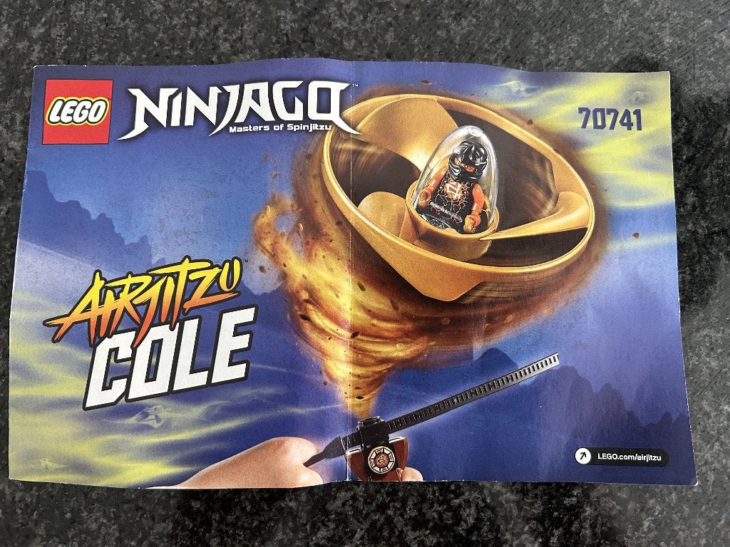 Ninjago Airjitzu COLE flyer 70741 Compleet, Gebruikt, Lego, Ophalen of Verzenden, Ninjago