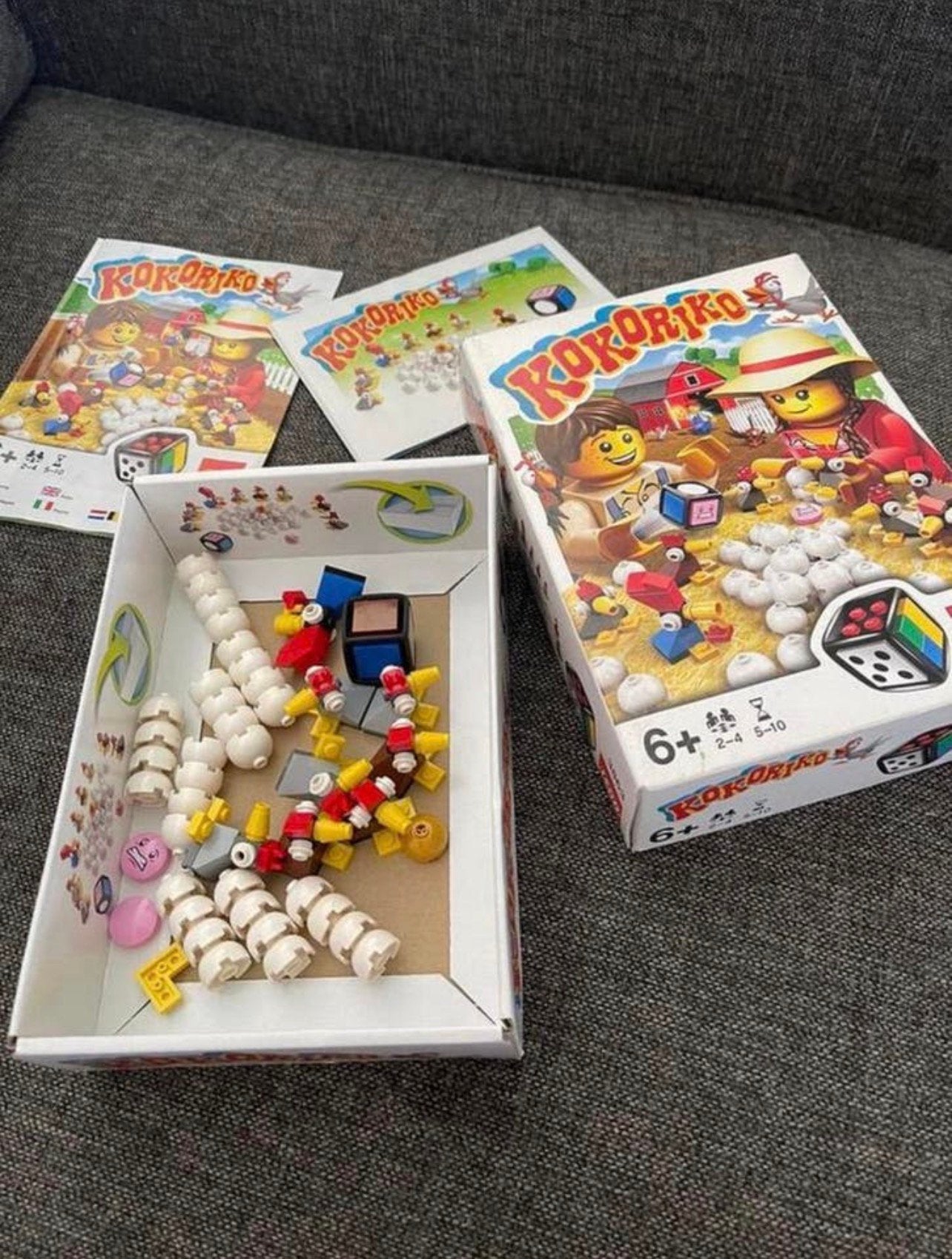 Lego spel Kokoriko 3863, Ophalen of Verzenden, Zo goed als nieuw