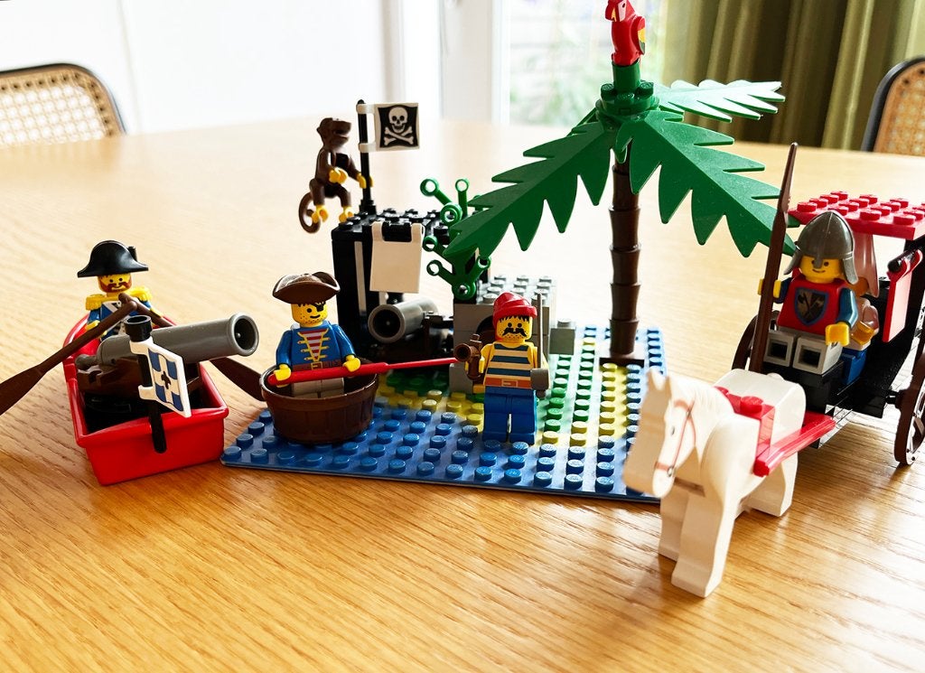 LEGO piraten, Compleet, Lego, Ophalen of Verzenden, Zo goed als nieuw