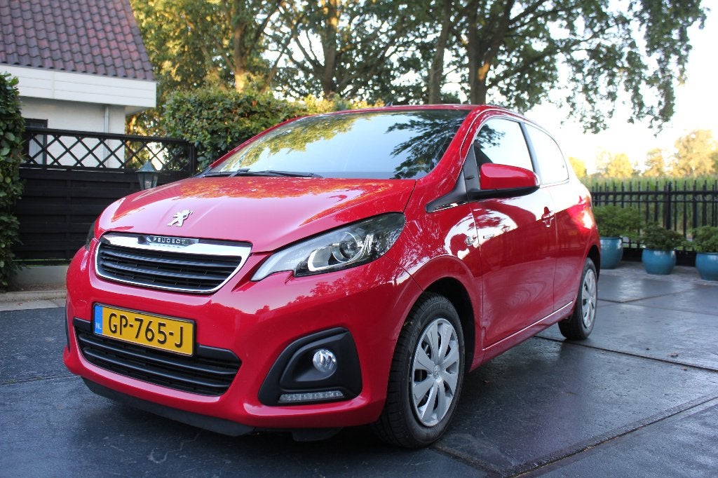 MOOI, SPORTIEVE PEUGEOT 108 MET WEINIG KM 54.000!!, Auto diversen, Ophalen, Handgeschakeld, 1000 cc, Benzine
