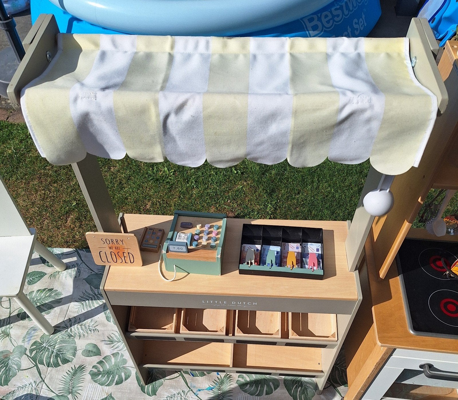 Little dutch ijskraam winkeltje marktkraam winkel, Ophalen, Meubelstuk of Keukentje