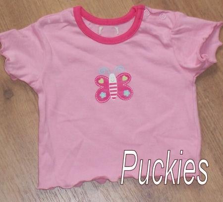 Roze t-shirt BHS maat 50/56 *NIEUW* (6687) a, Kinderen en Baby's, Babykleding | Maat 50, Meisje, Nieuw, BHS, Ophalen of Verzenden