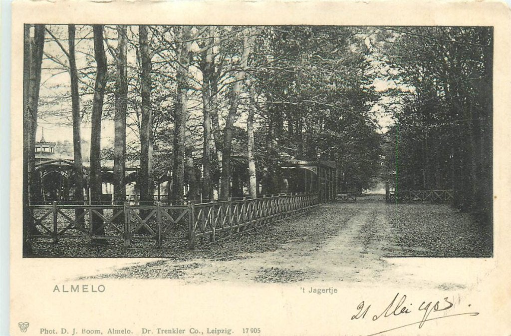 701-191-027 Almelo t Jagertje, Verzenden, Voor 1920, Overijssel