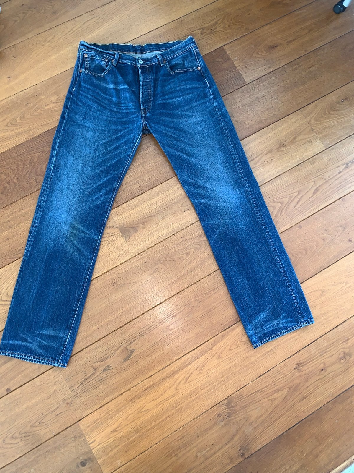 Levi's 501 spijkerbroek maat 36/34, Kleding | Heren, Spijkerbroeken en Jeans, Ophalen of Verzenden, Zo goed als nieuw, Blauw, W36 - W38 (confectie 52/54)