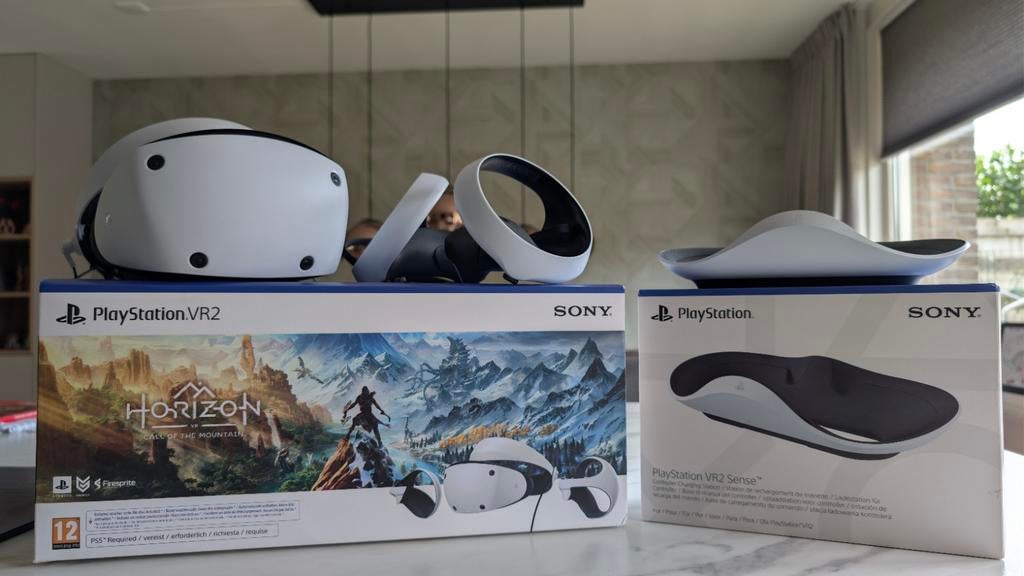 Te koop: PlayStation VR2 incl. Laadstation., Ophalen, Zo goed als nieuw, Sony PlayStation