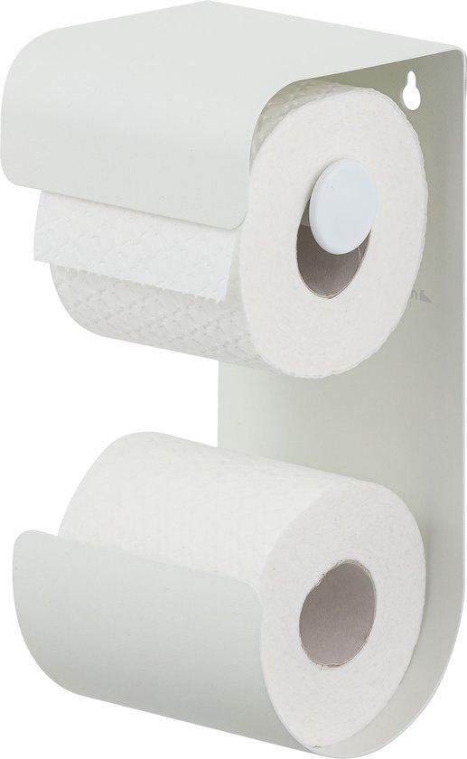 Sealskin Brix WC rolhouder Reserverolhouder Wit, Wit, Nieuw, Ophalen of Verzenden, Www.loods56.nl