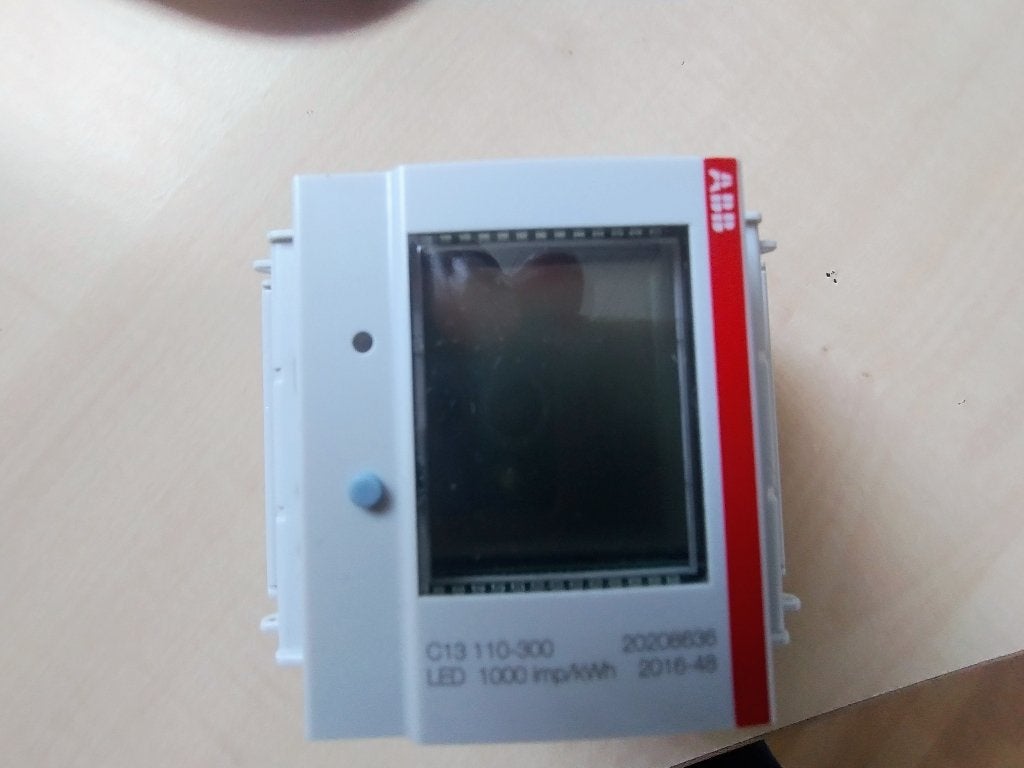 kWh meter 3fasen ABB, Ophalen of Verzenden, Gebruikt, ABB, Overige typen