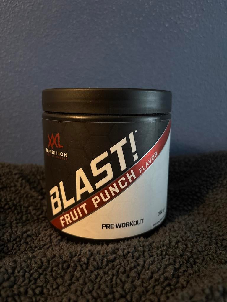XXL Nutrition Blast! Pre-Workout - Fruit Punch Smaak, Ophalen, Nieuw, Overige typen