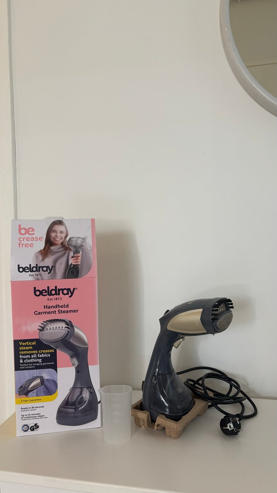 Beldray Handheld Garment Steamer - Nieuw in doos, Ophalen, Nieuw, Strijkijzer met snoer