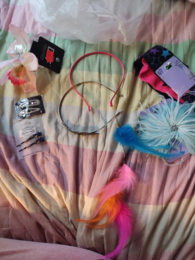 Diverse haar accessoires, Sieraden, Tassen en Uiterlijk, Uiterlijk | Haarverzorging, Haarspeld, Ophalen of Verzenden