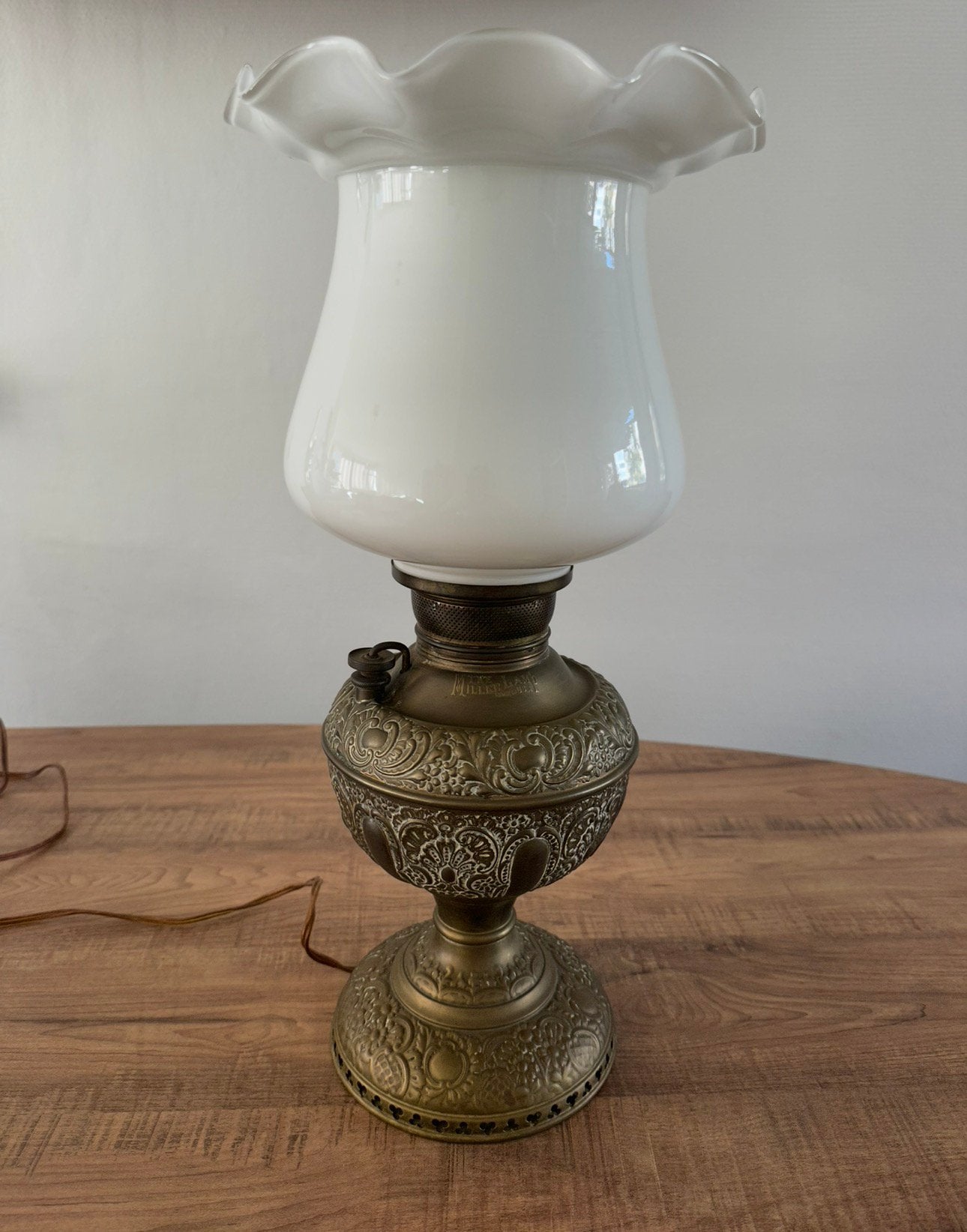 Antieke The Miller Lamp (Edward Miller & Co (VS)), Ophalen
