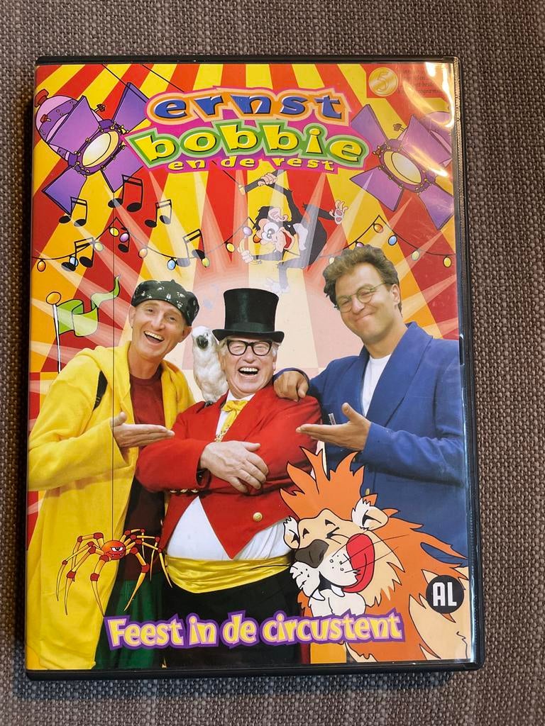Ernst, Bobbie en de rest - Feest in de Circustent DVD, Alle leeftijden, Ophalen of Verzenden, Zo goed als nieuw, Komedie
