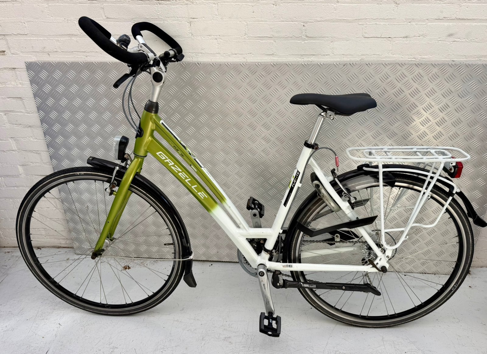 Gazelle Fuente Pure damesfiets 53cm Als nieuw, Ophalen, 28 inch, 53 tot 56 cm, Velgrem