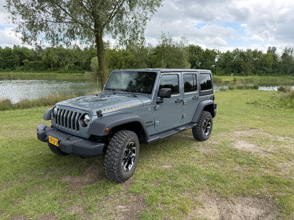 Gave Jeep Wrangler Ultimed JK 2014 "RUBICON", Auto's, Jeep, Particulier, Wrangler, 4x4, ABS, Achteruitrijcamera, Airbags, Airconditioning