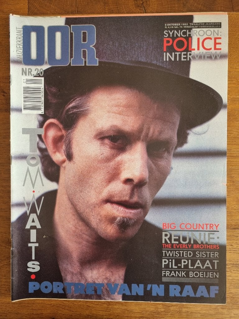 Muziekkrant Oor jaargang 1983 Bowie Richards Waits Lovsky, Boeken, Ophalen of Verzenden, Gelezen, Muziek, Film of Tv