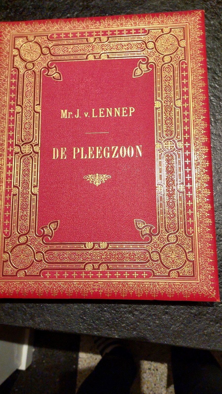 Prachtige oude boeken van 1868 en 1890 van mr. J van Lennep, Antiek en Kunst, Ophalen of Verzenden