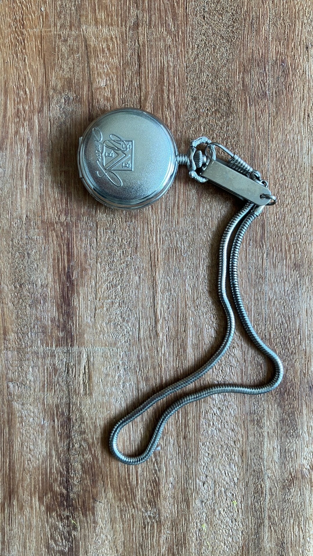 Zakhorloge, Alfa, Ophalen of Verzenden, Zo goed als nieuw, Overige materialen