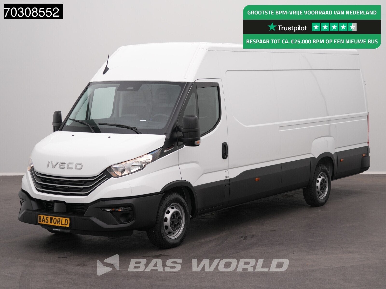 Iveco Daily 35S18 3.0L Automaat 180PK L3H2 ACC Airco Camera, Auto's, Automaat, Stof, Euro 6, 4 cilinders
