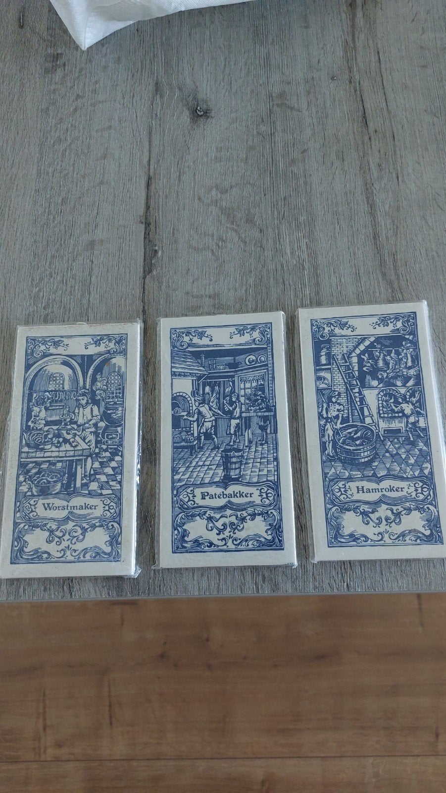 3 brocante Mosa tegels voor 7,50 € ophalen., Ophalen