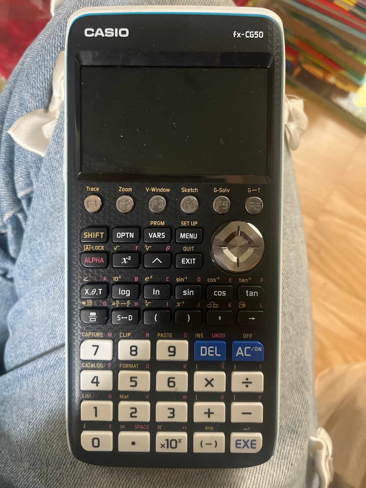 Casio fx-CG50 grafische rekenmachine, Ophalen of Verzenden, Grafische rekenmachine, Zo goed als nieuw