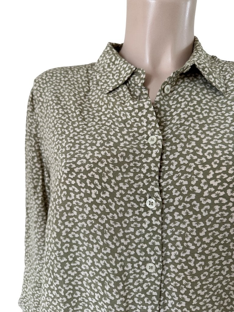 Anna van Toor blouse M, Ophalen of Verzenden, Zo goed als nieuw, Groen