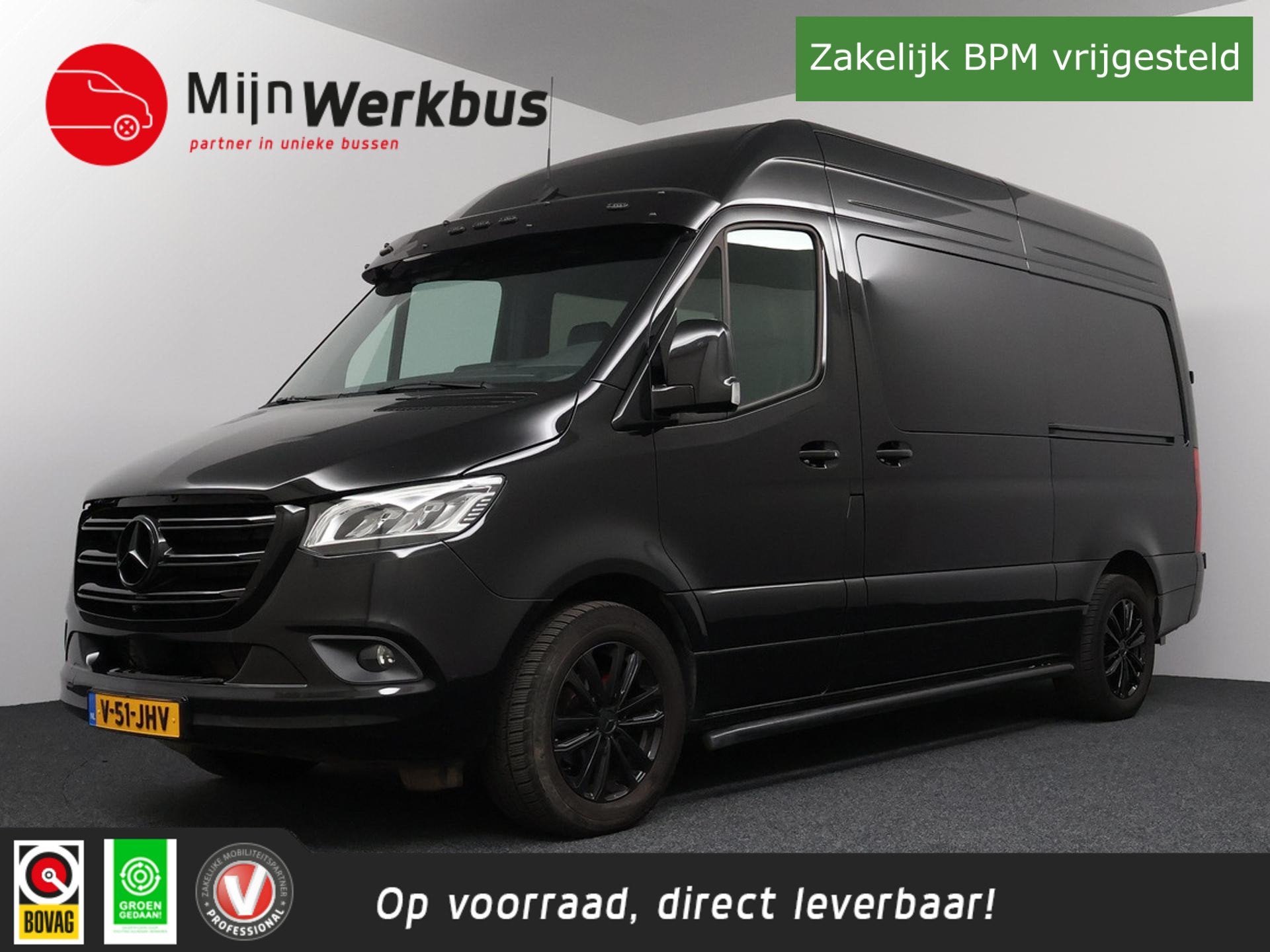 Mercedes-Benz Sprinter 319 1.9 CDI L2 Pro | VOL! | Dubbele C, Automaat, Gebruikt, Euro 6, Zwart