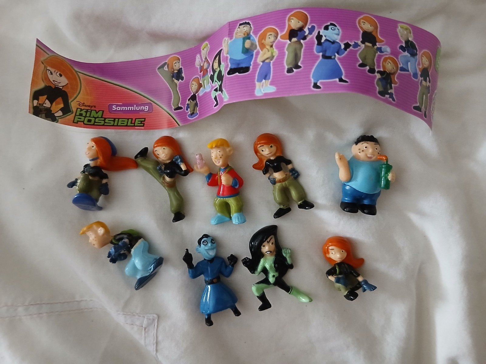 Kim Possible Figuurtjes - Bip, Ophalen of Verzenden, Zo goed als nieuw