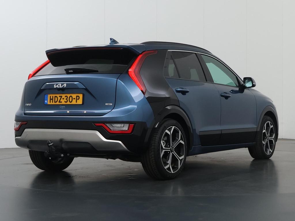 Kia Niro 1.6 GDi Hybrid DynamicPlusLine Edition | Trekhaak |, Auto's, 1374 kg, Gebruikt, Euro 6, Blauw