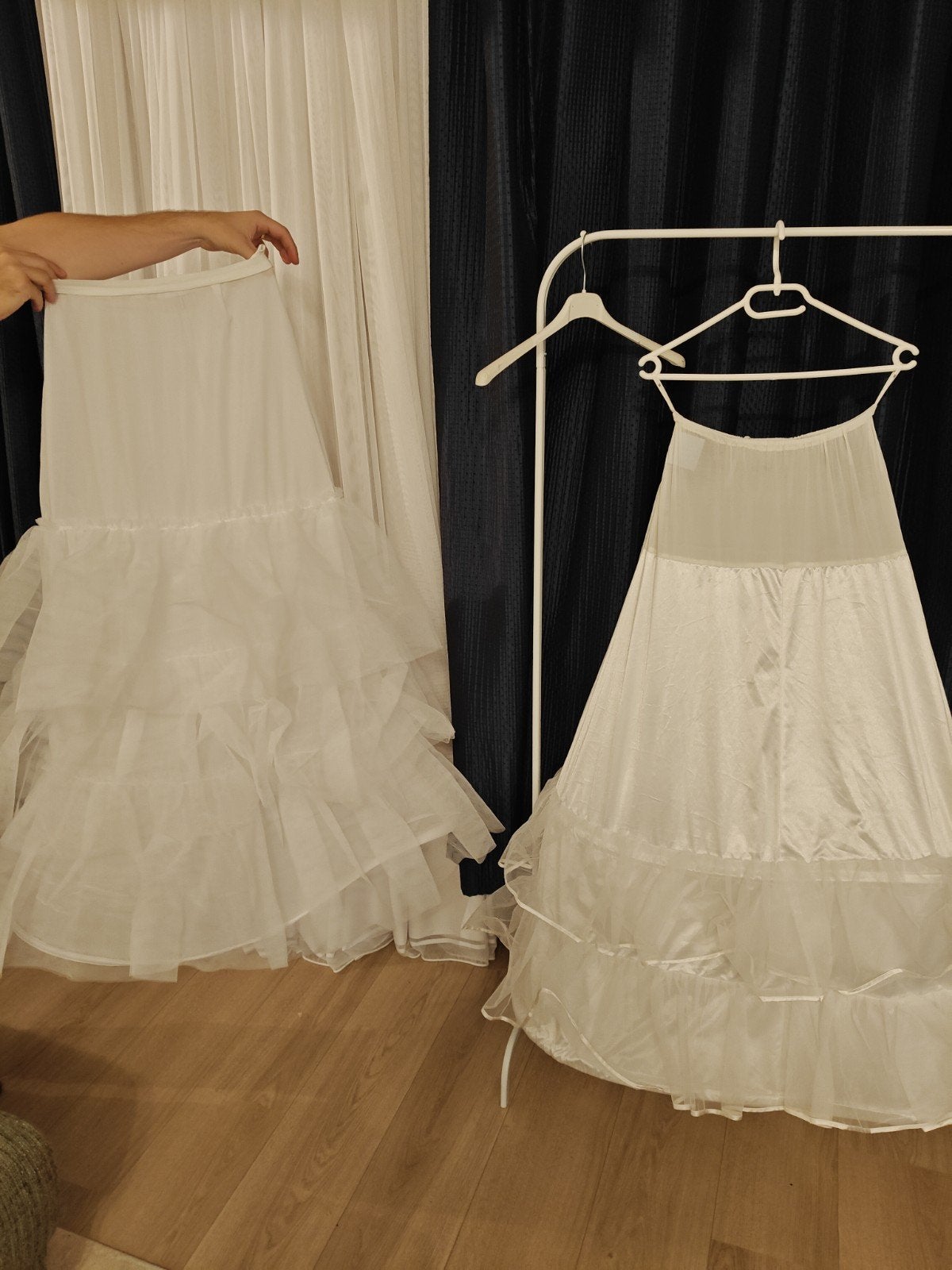 Witte hoepelrok/onderrok voor trouwjurk, Kleding | Dames, Ophalen, Wit, Accessoires, Onbekend