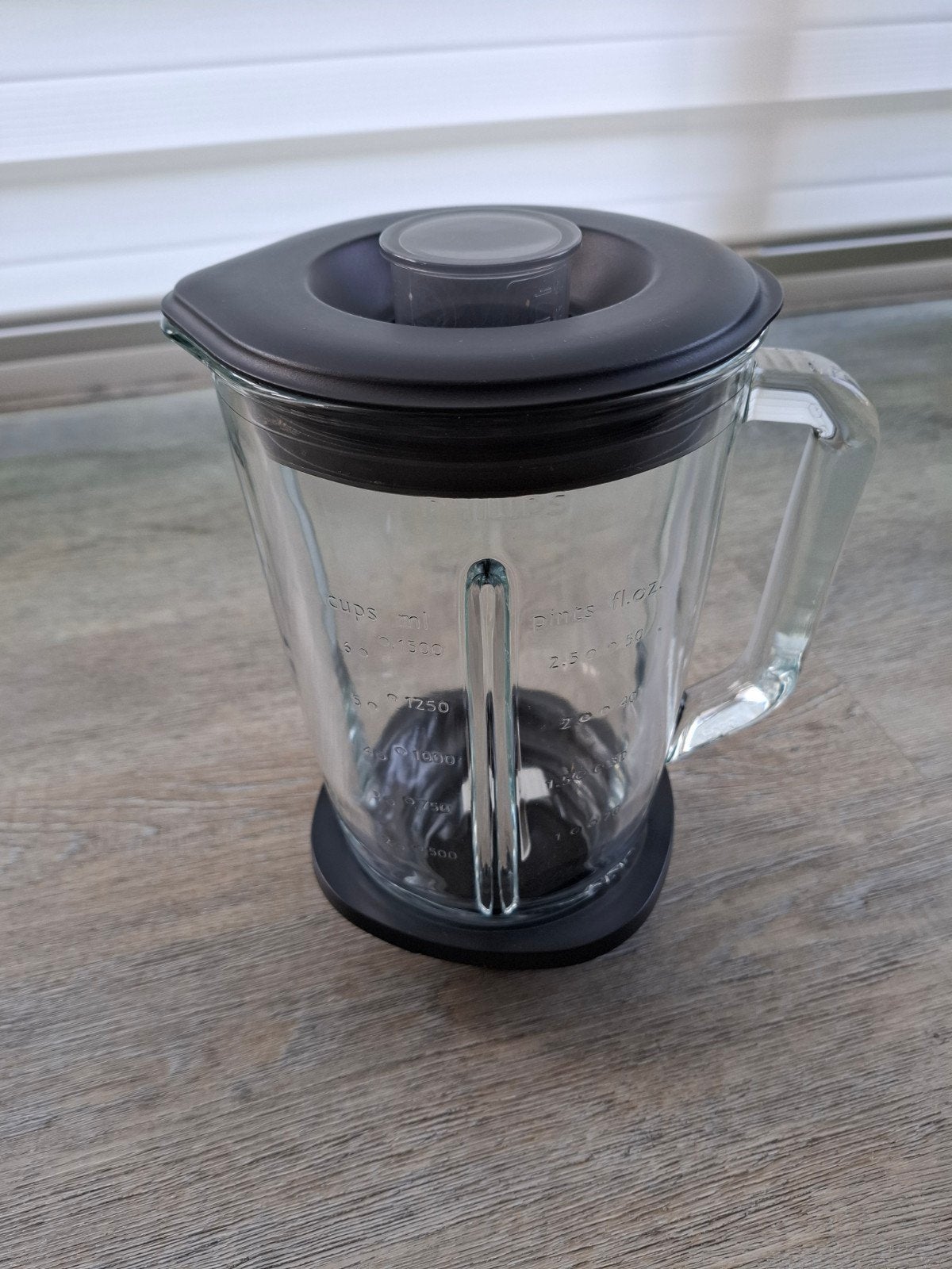 Glazen kan met nieuwe messen voor Philips blender HR 2096, Ophalen of Verzenden, Zo goed als nieuw