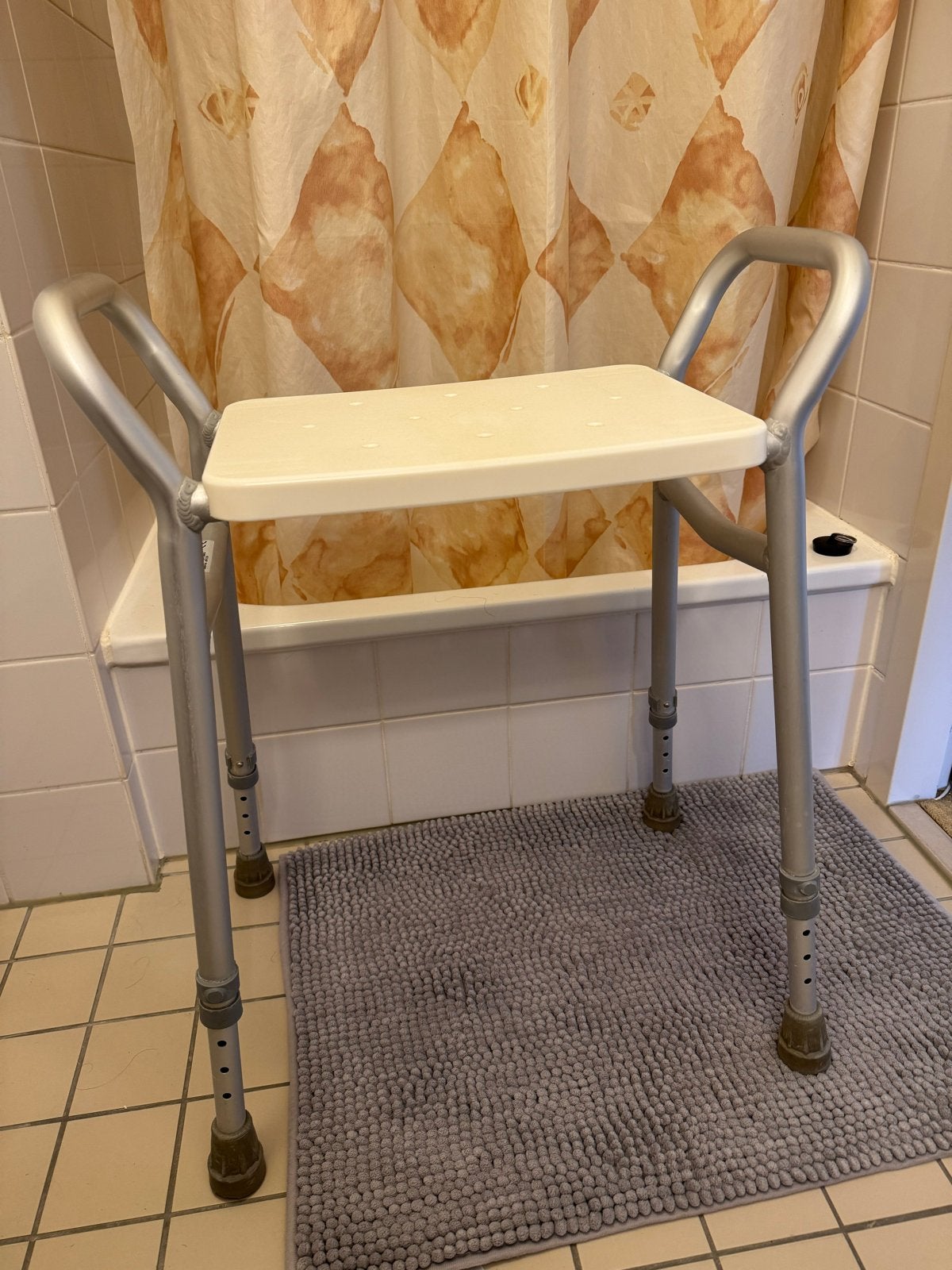 Douche kruk, bad zit en douche/bad instap, Diversen, Ophalen, Gebruikt