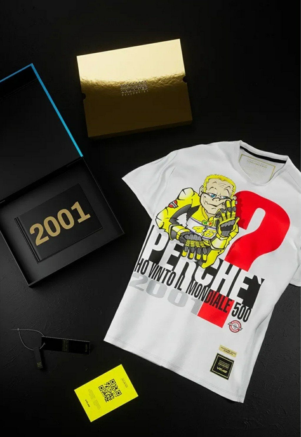 TT-Shirt Unlimited World Championship 2001, Ophalen of Verzenden, Nieuw, Motoren