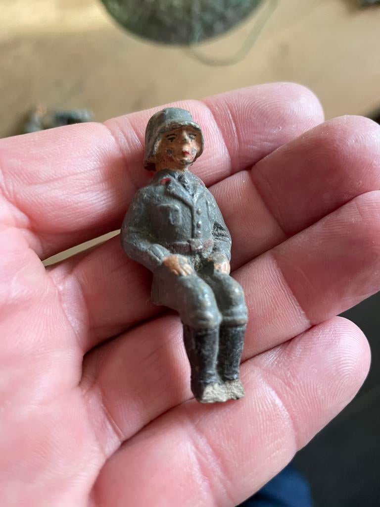 Tippco luftwaffe voertuig inzittende, Antiek en Kunst, Antiek | Speelgoed, Ophalen of Verzenden