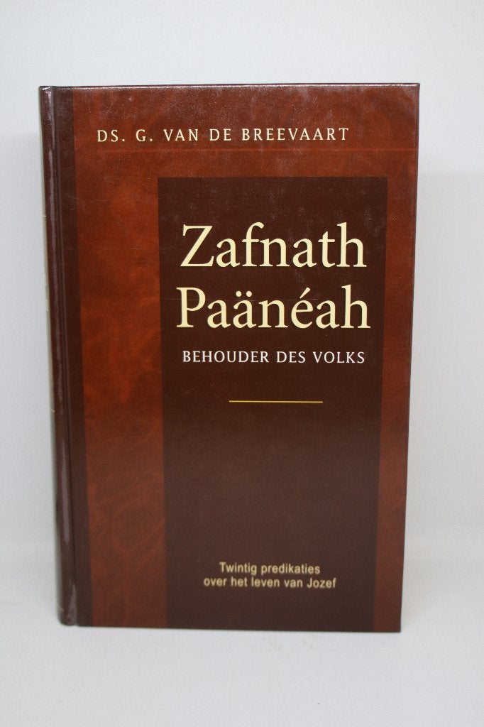 Zafnath Paänéah - G. van de Breevaart, Boeken, Godsdienst en Theologie, Ophalen of Verzenden, Gelezen