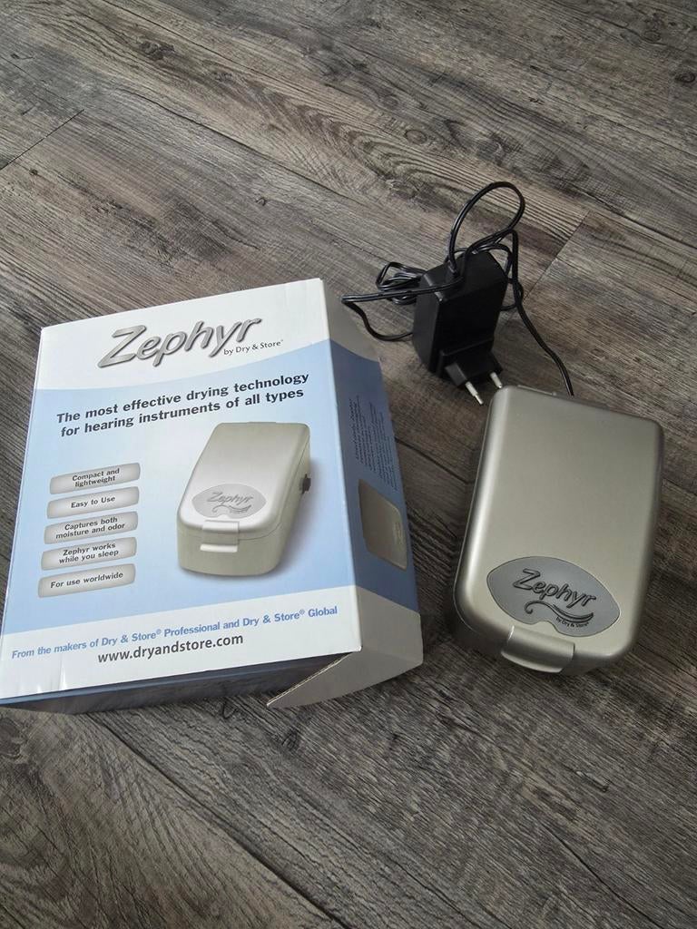 Zephyr by Dry & Store droger voor hoortoestellen, Ophalen of Verzenden, Zo goed als nieuw, Overige typen