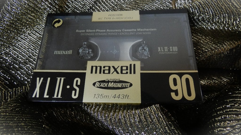 MAXELL XL II –S  90 cassette–in folie., Cd's en Dvd's, Ophalen, Overige genres, 1 bandje, Nieuw in verpakking