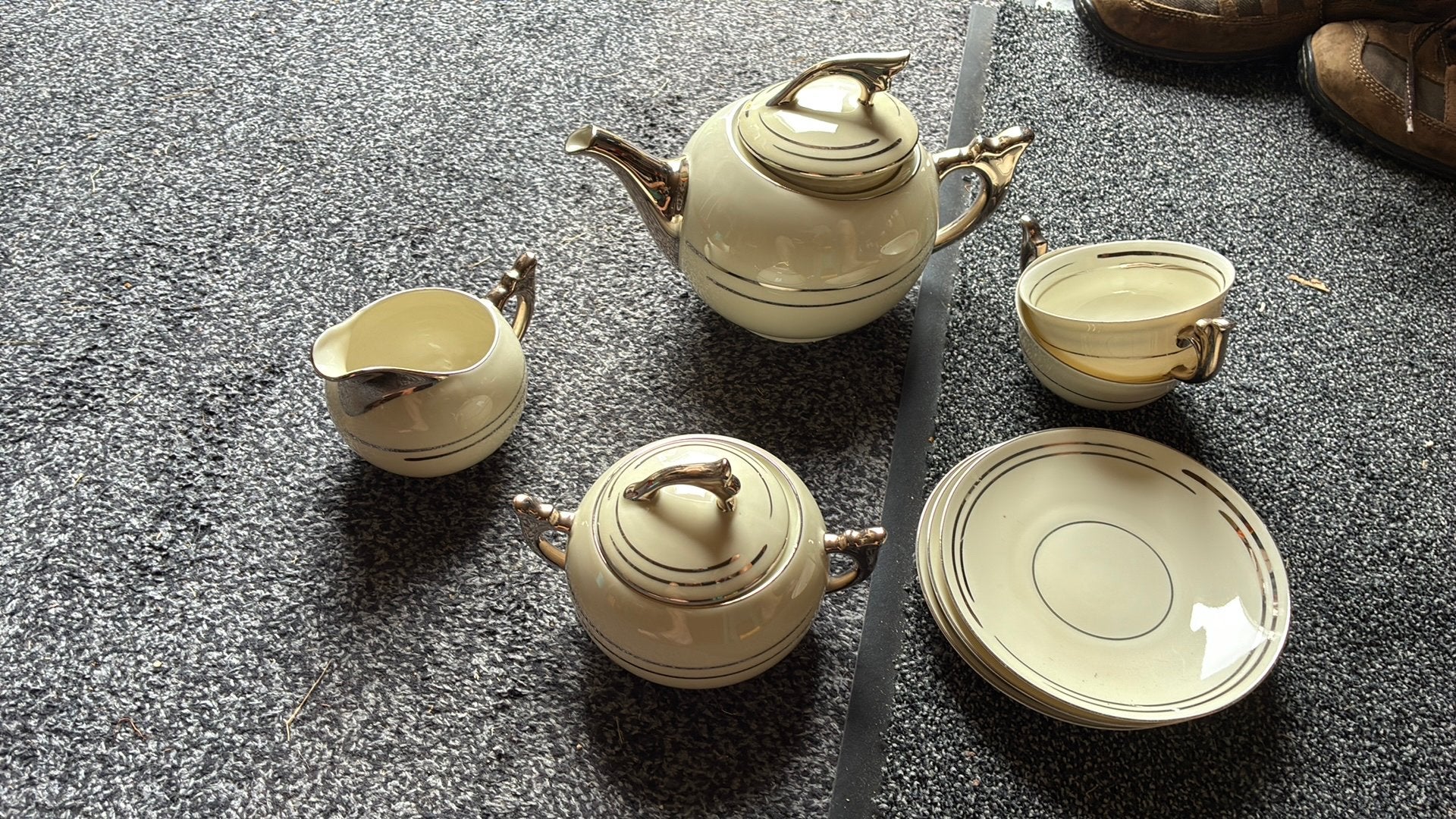 Prachtig thee servies Bavaria, Ophalen of Verzenden, Zo goed als nieuw