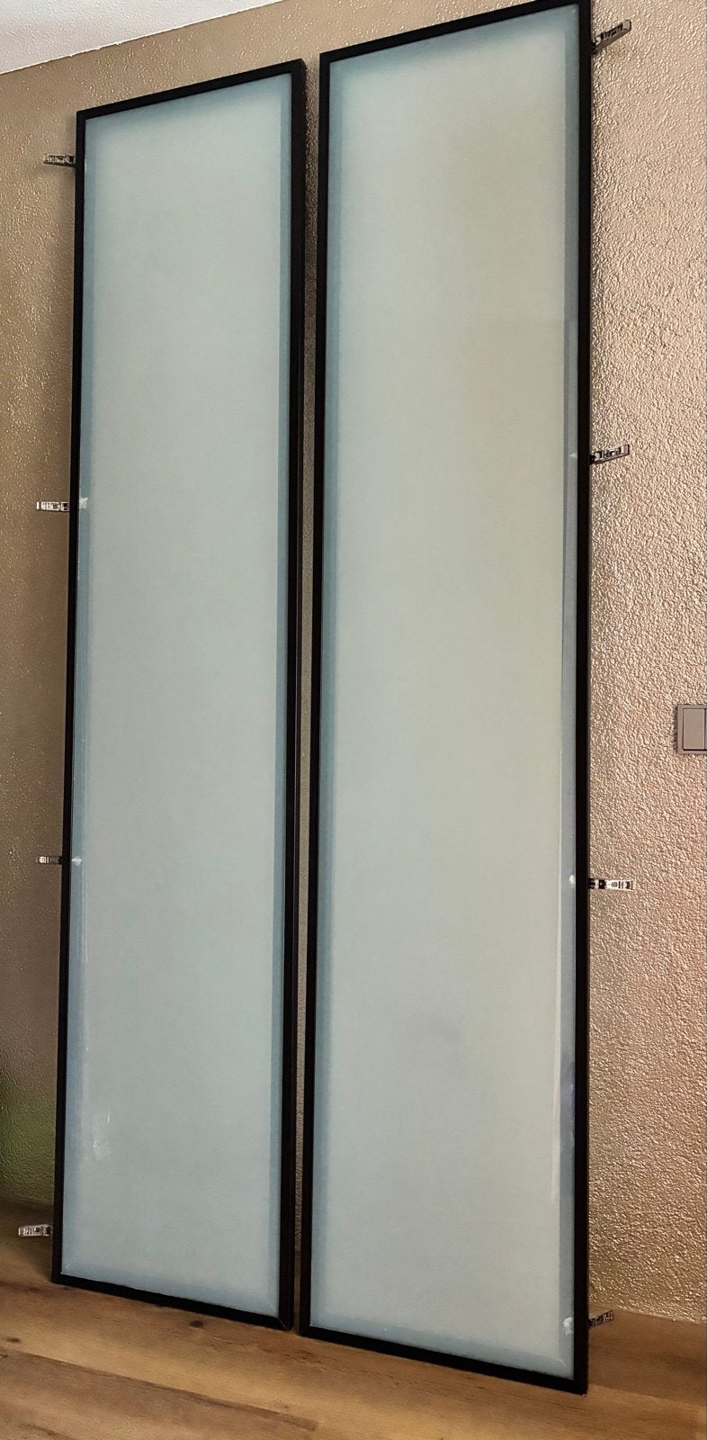 IKEA Pax kastdeuren met melkglas, Ophalen, Gebruikt, 200 cm of meer, Overige houtsoorten