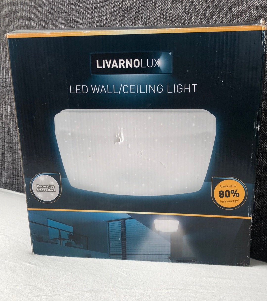 LIVARNOLUX LED Wand-/Plafondlamp met sterreneffect, Ophalen of Verzenden, Nieuw, Wit, Overige merken