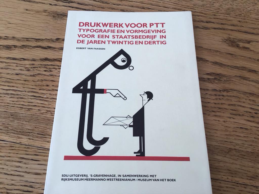 Drukwerk voor PTT - Typografie en Vormgeving, Ophalen of Verzenden