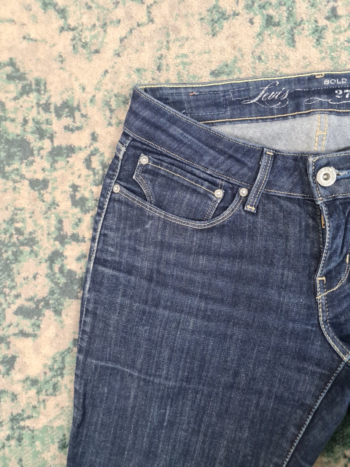 Levi’s bold curve skinny W27 L34 Dames Tulsi2734 Low-rise, Kleding | Dames, Blauw, Ophalen of Verzenden, Zo goed als nieuw, W27 (confectie 34) of kleiner