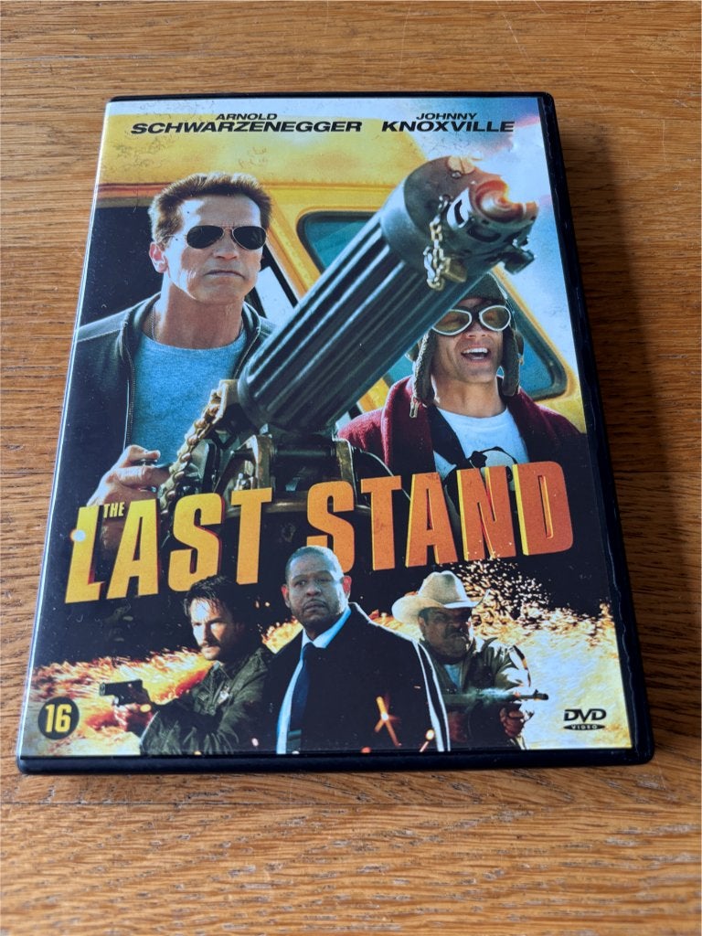 Dvd The Last Stand - Schwarzenegger - NL-Uitgave, Vanaf 16 jaar, Ophalen of Verzenden, Gebruikt