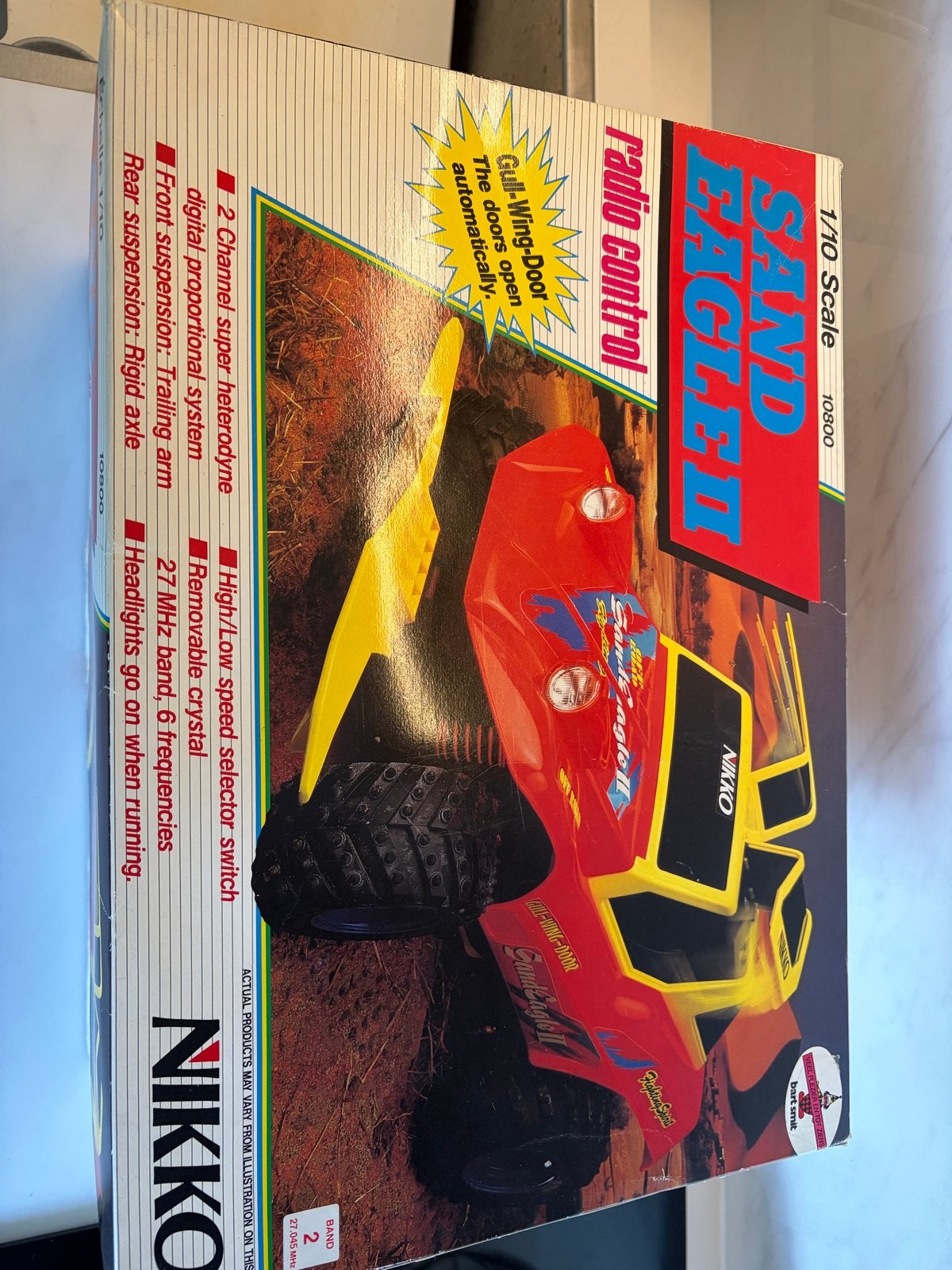 Nikko Sand Eagle II RC Auto - Vintage Offroad Buggy, Elektro, Auto offroad, Ophalen of Verzenden, Zo goed als nieuw