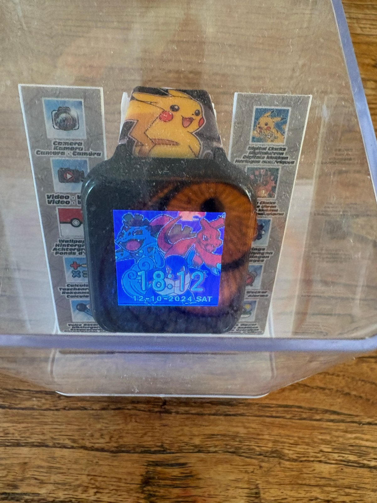 Pokémon Smartwatch voor Kinderen - Zo goed als nieuw, Ophalen of Verzenden, Zo goed als nieuw, Zwart, Jongen of Meisje