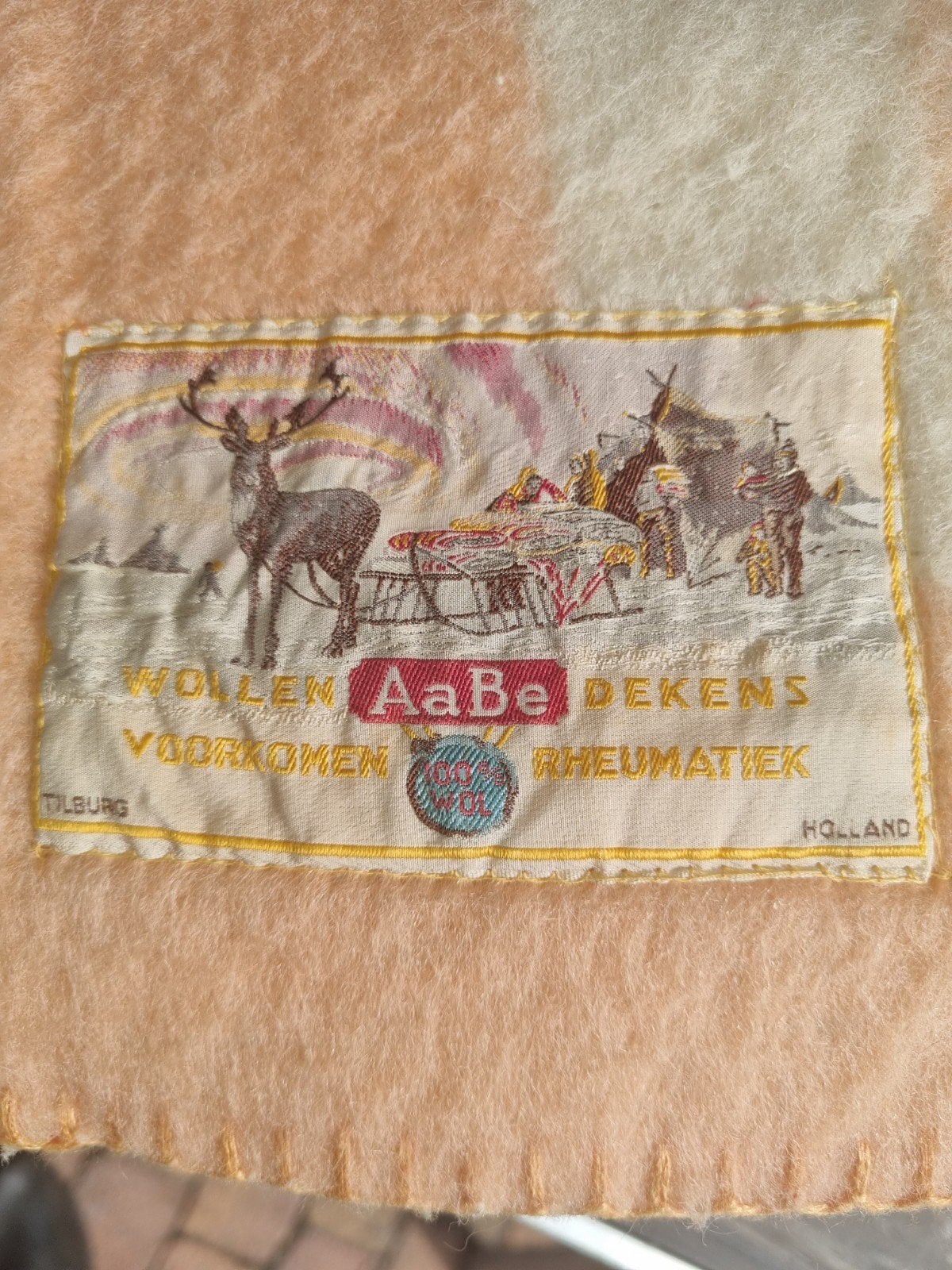 wollen Deken 190 bij 240, Ophalen