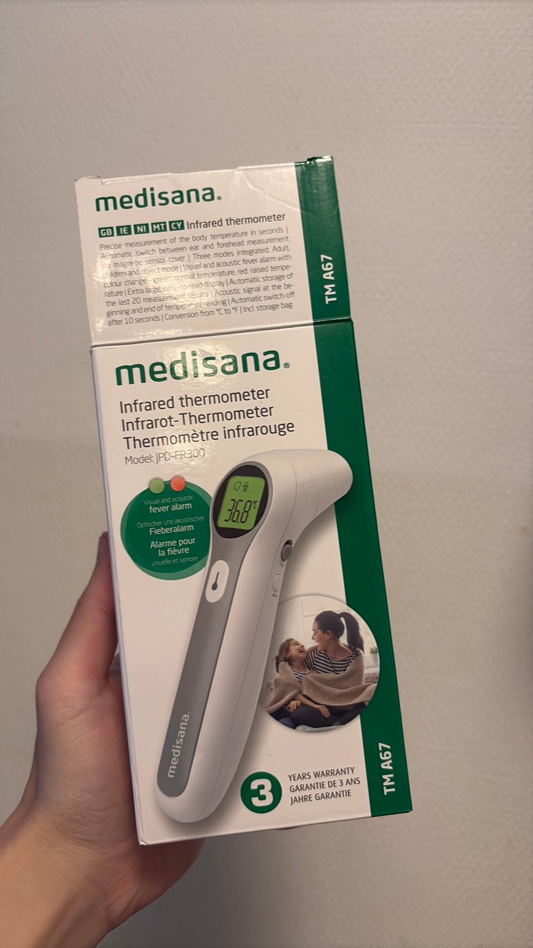 Medisana Infrarood Thermometer JHD-FR300 Nieuw, Verzenden, Nieuw