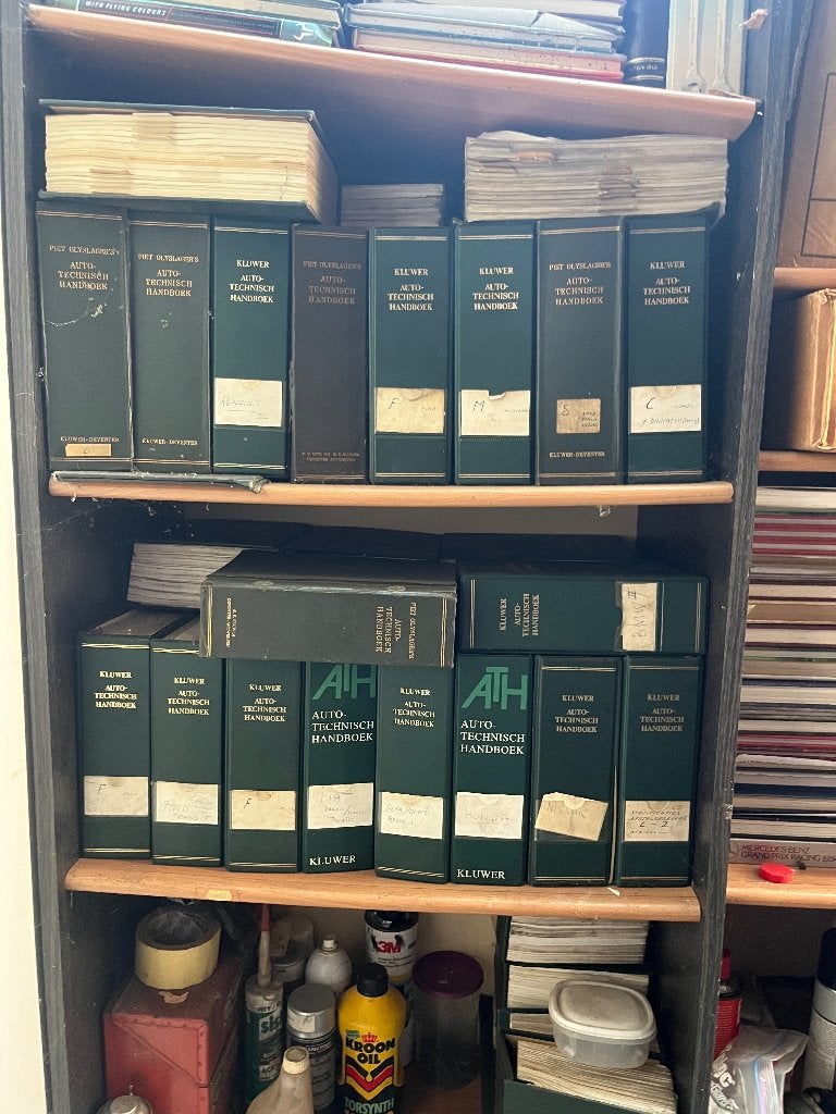 50x Auto technisch handboek Piet Olyslager’s & Kluwer, Ophalen, Olyslager